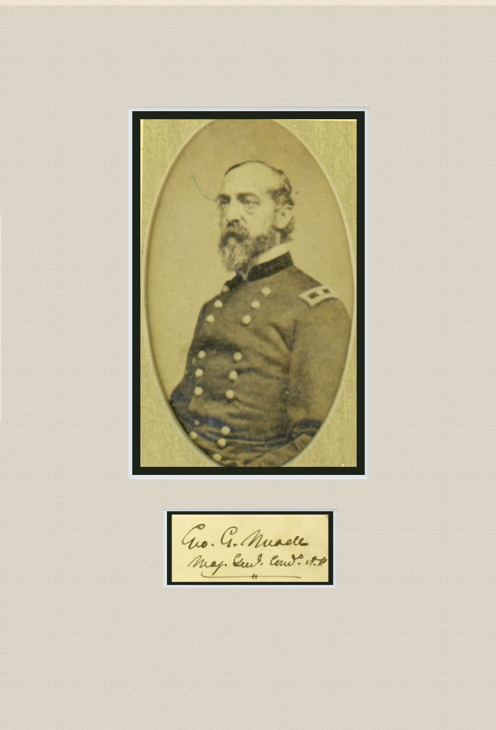 George Meade Digital Download with Autograph