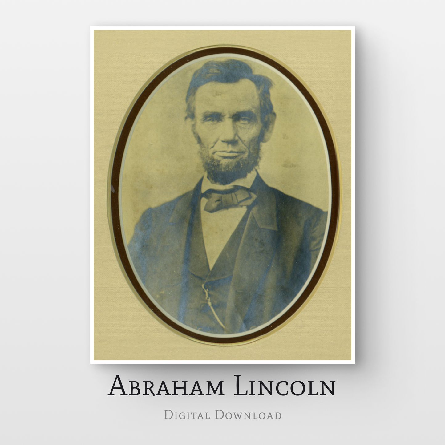 Abraham Lincoln Digital Download