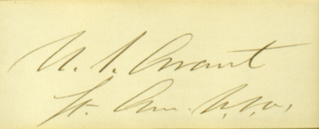 Ulysses S. Grant Digital Download with Autograph