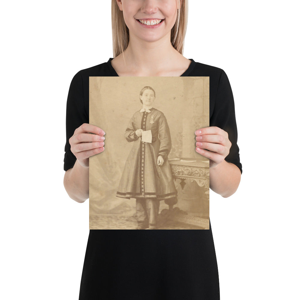 Dr. Mary Walker Luster Print