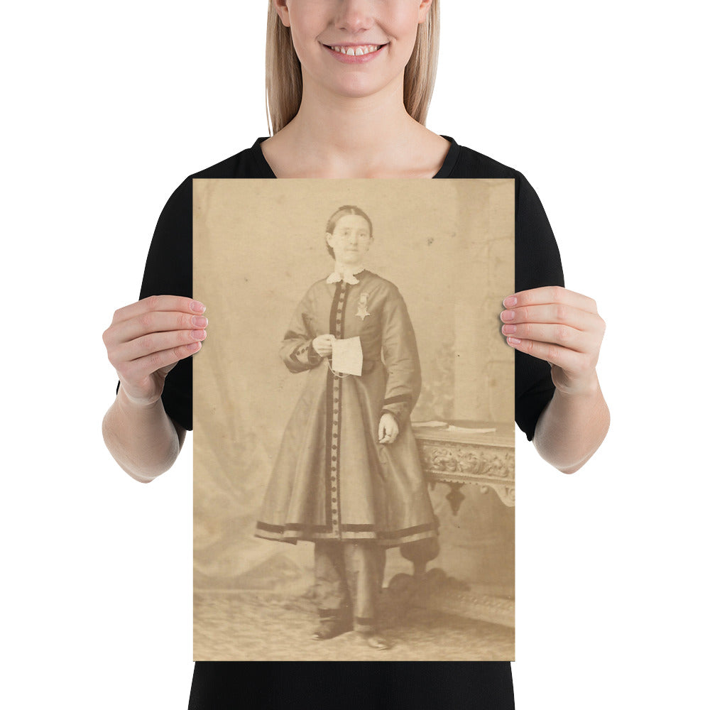 Dr. Mary Walker Luster Print