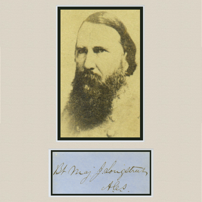 James Longstreet Digital Download with Autograph