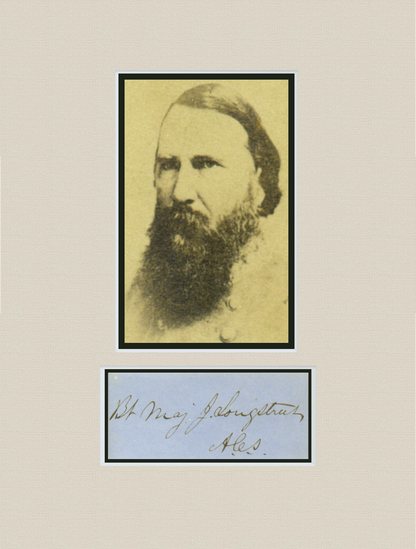 James Longstreet Digital Download with Autograph