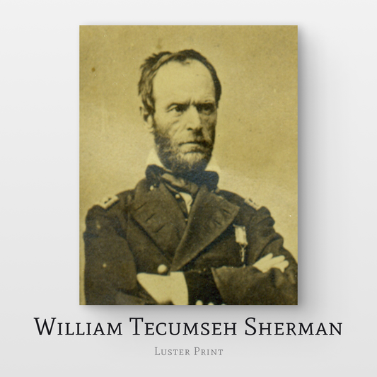 William Tecumseh Sherman Luster Print