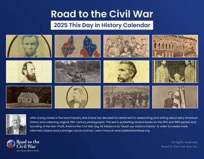 Civil War Calendar - With 365 Events